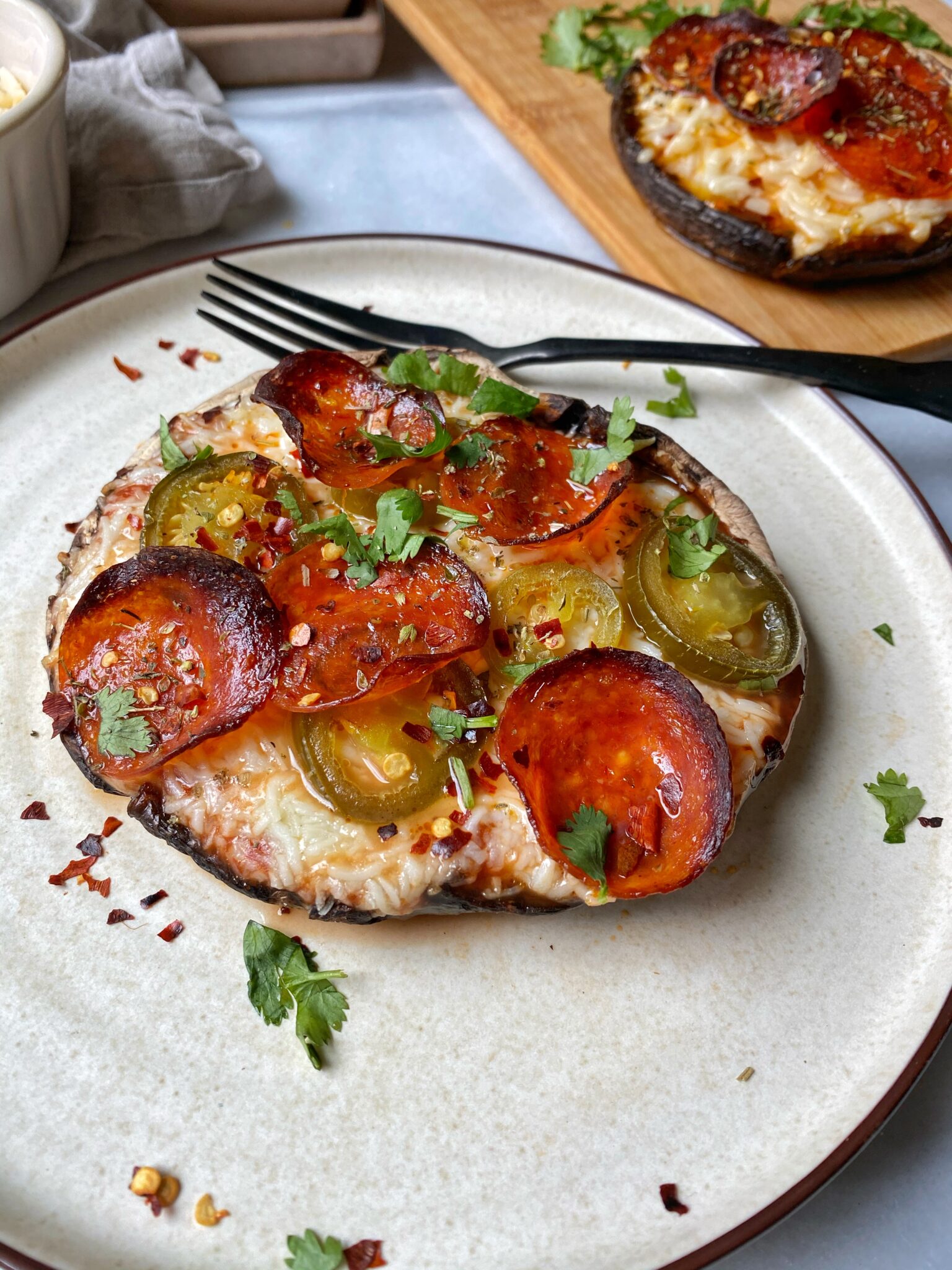 Portobello Mushroom Pizza