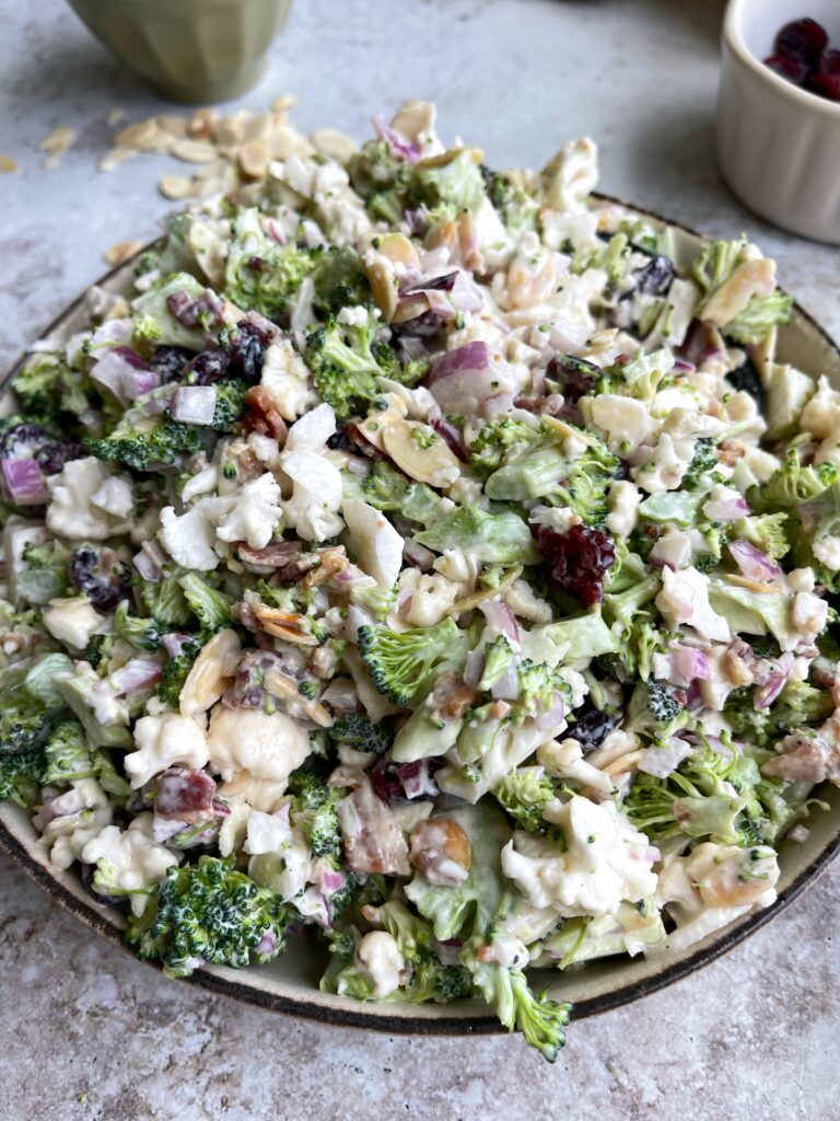 Chopped Broccoli Salad Bowl