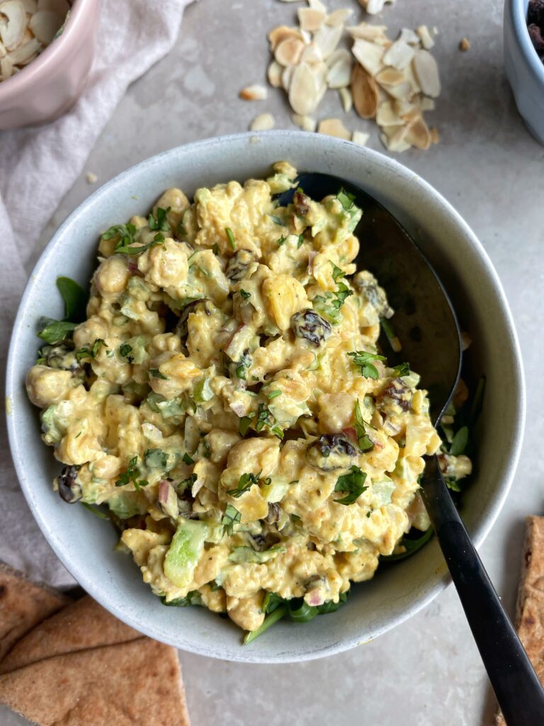 Curried Chickpea Salad 