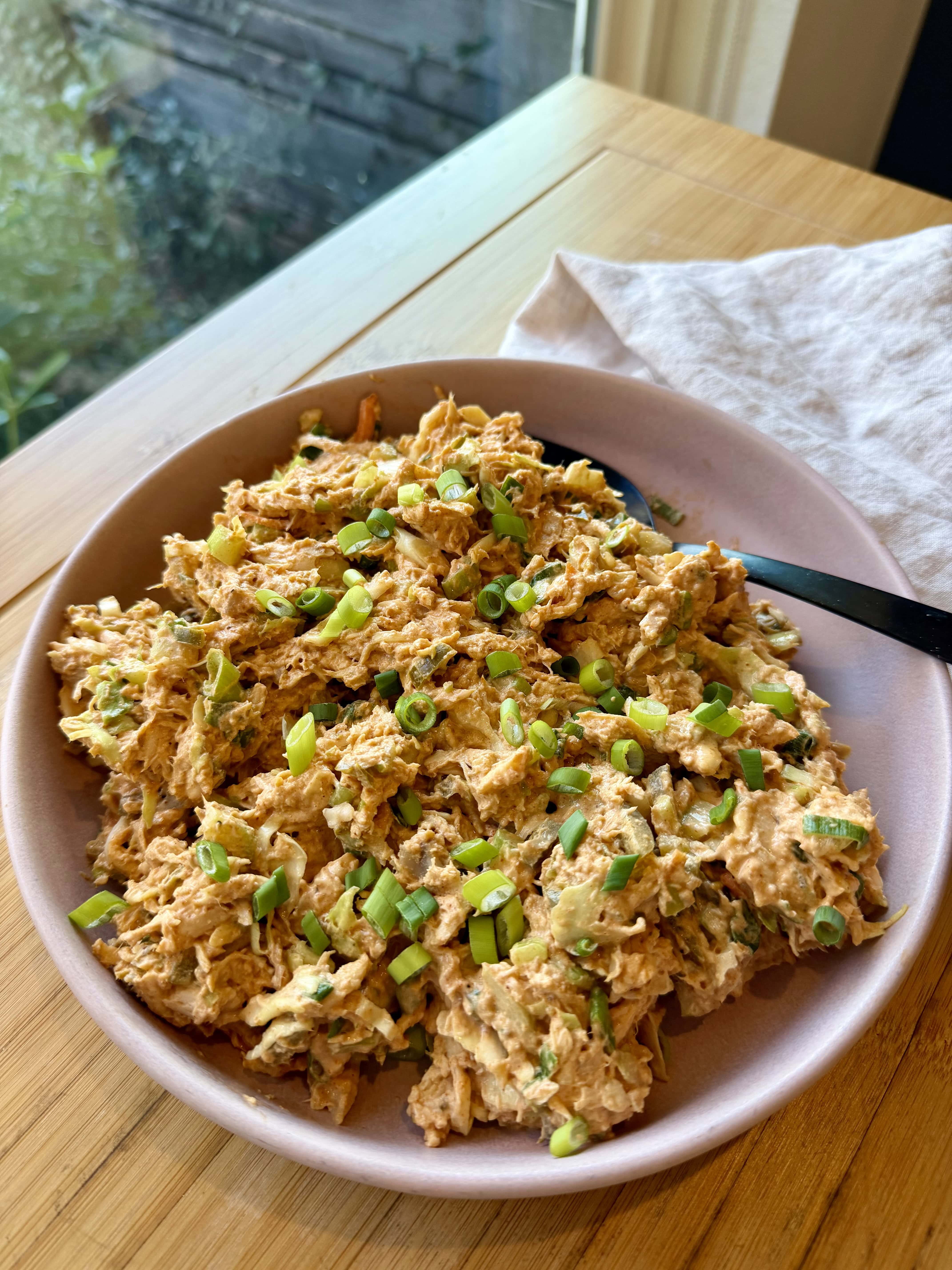 Hot Honey Chicken Salad