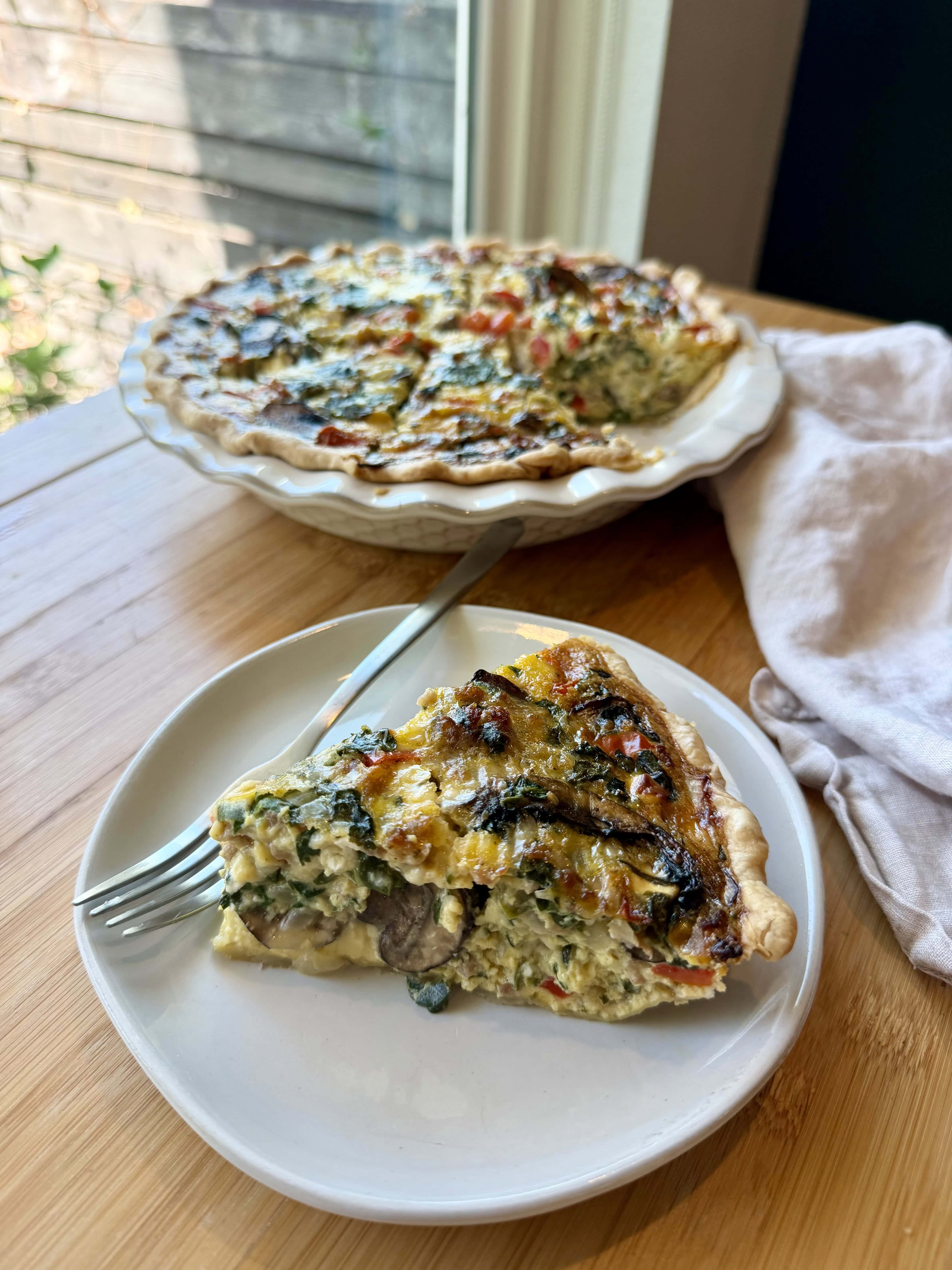 Veggie Quiche