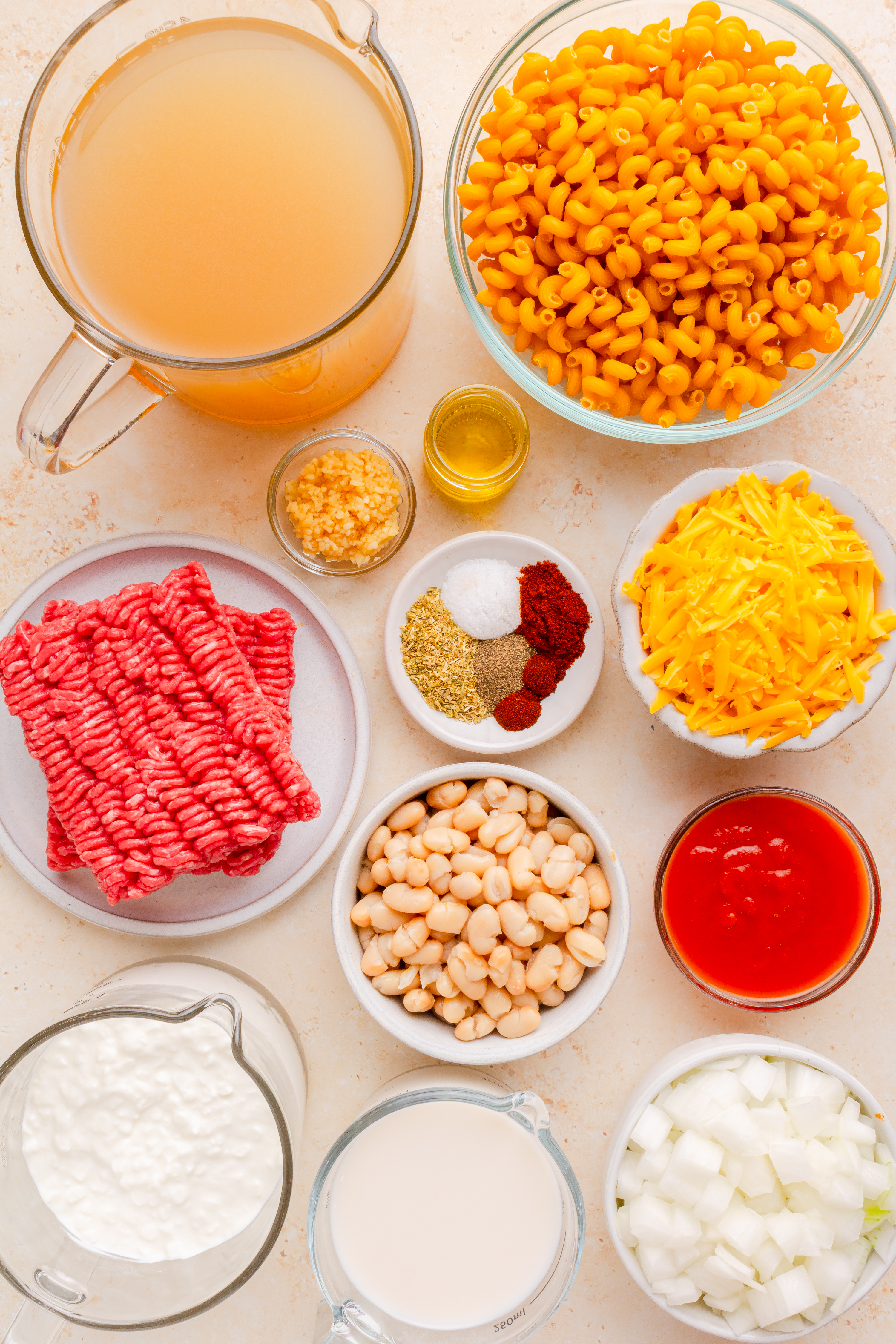 One Pan High Protein Hamburger Helper