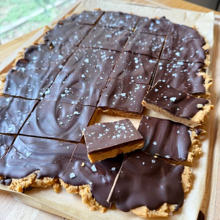 Protein Cookie Dough Bark