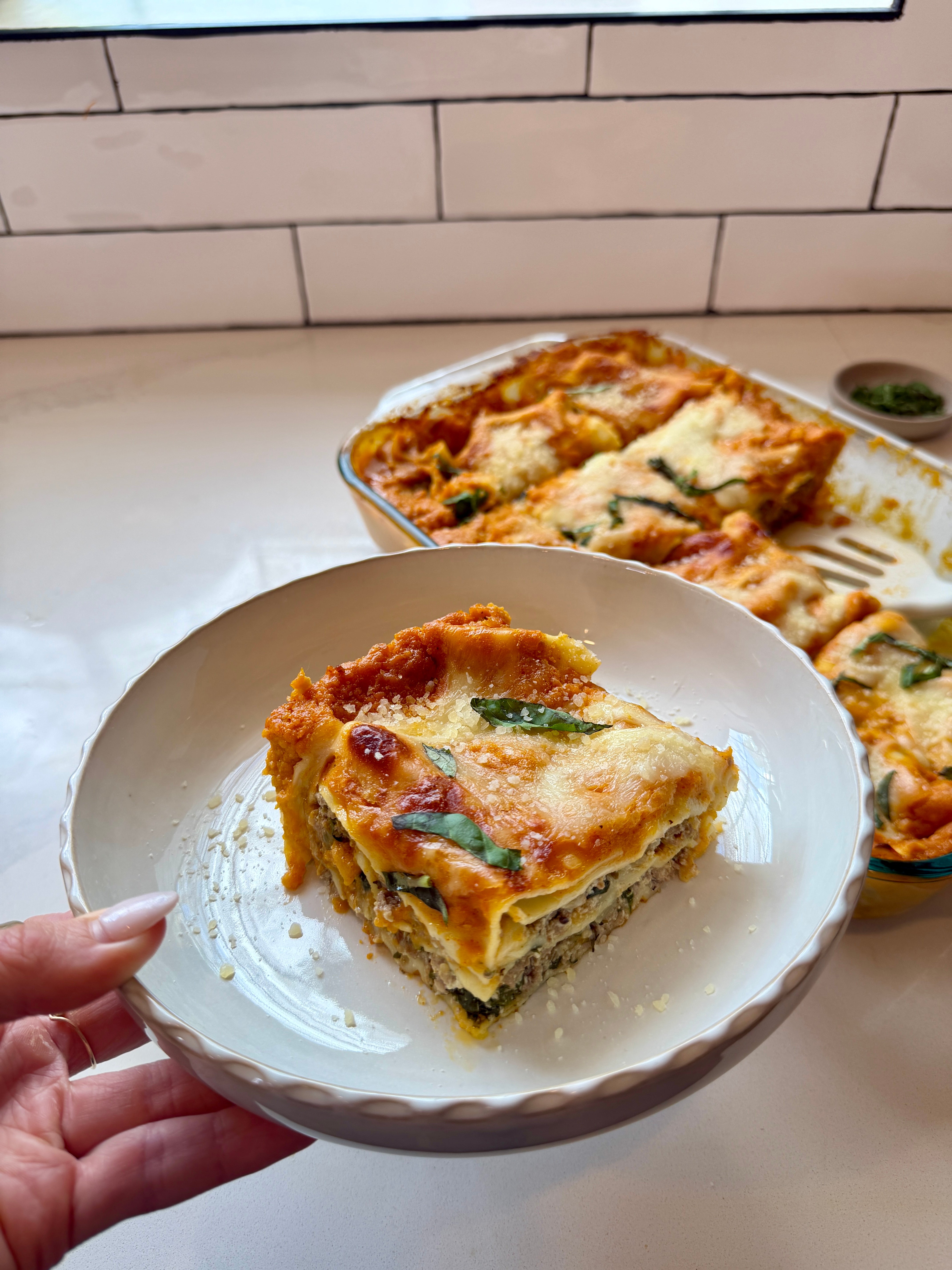 Pumpkin Lasagna